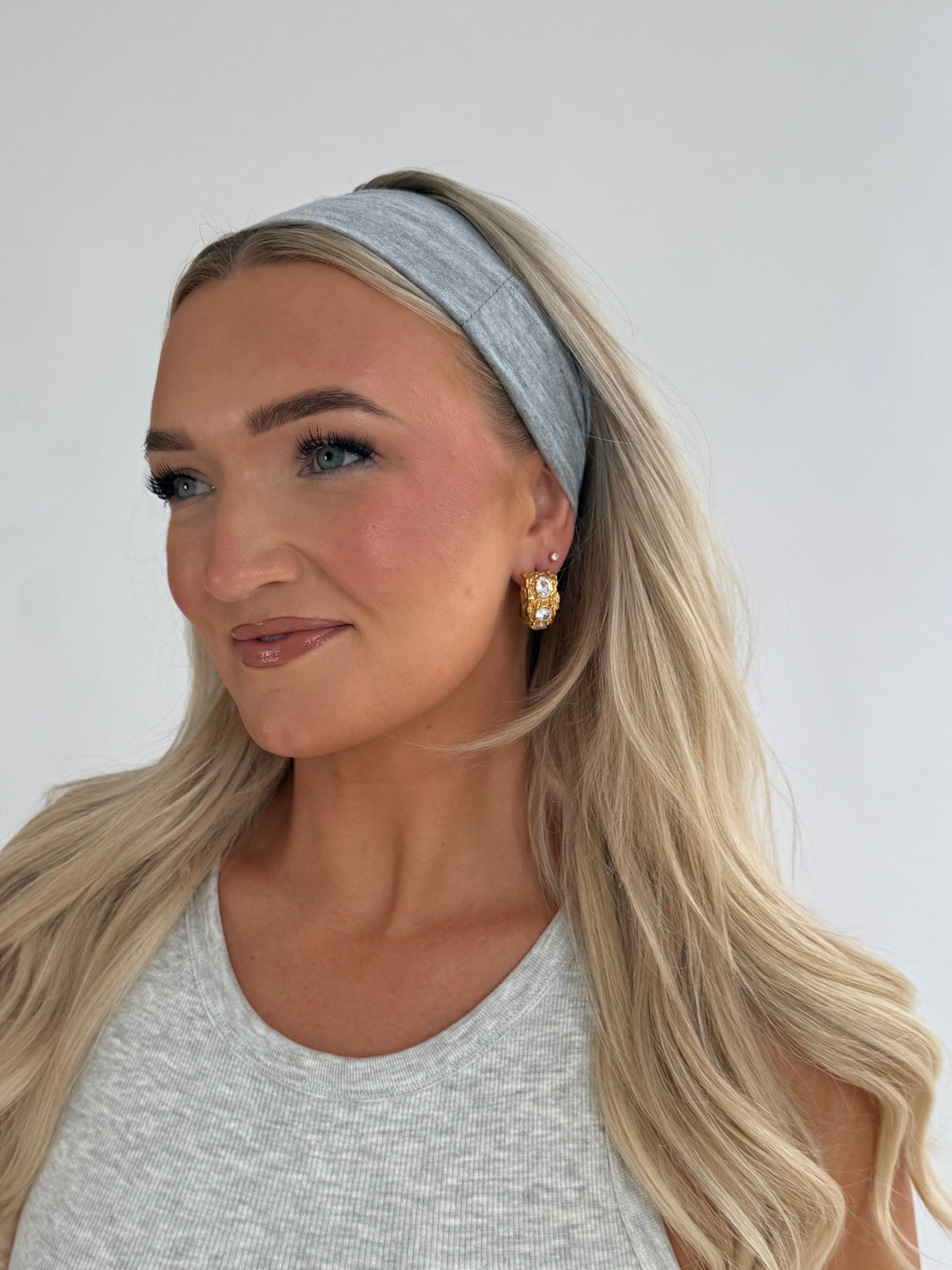 CRUZ White Hoops
