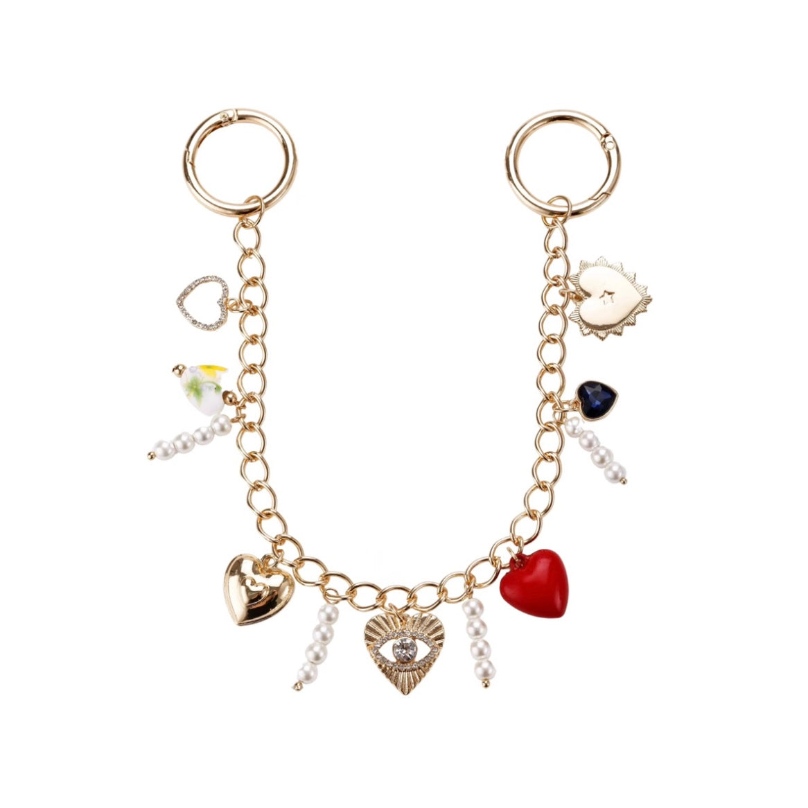 MIMI Heart Bag Charm