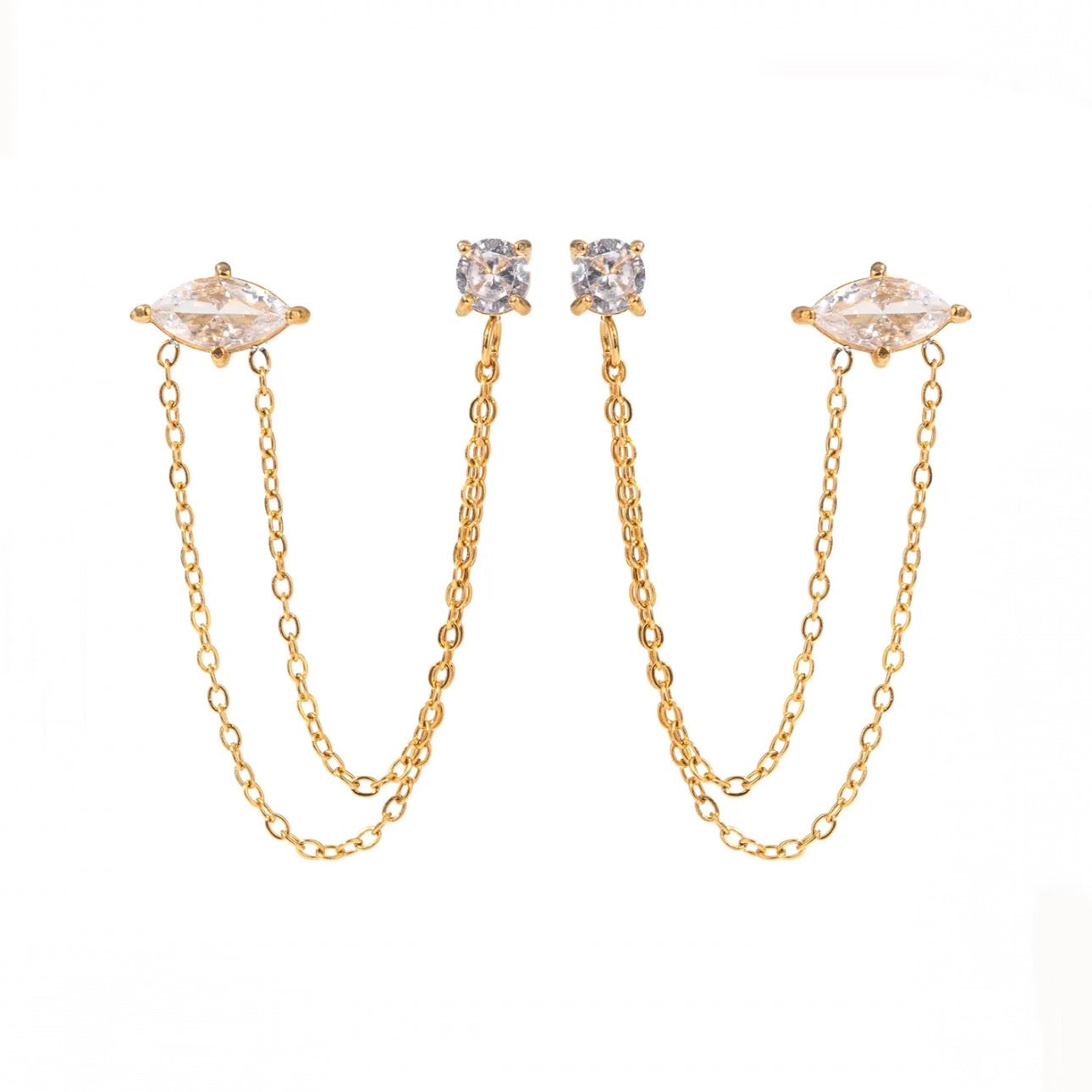 WREN Marquise Drop Earrings