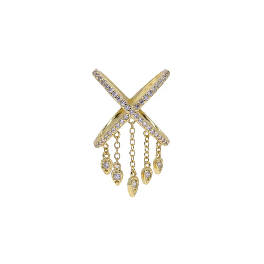HALO Teardrop Ring