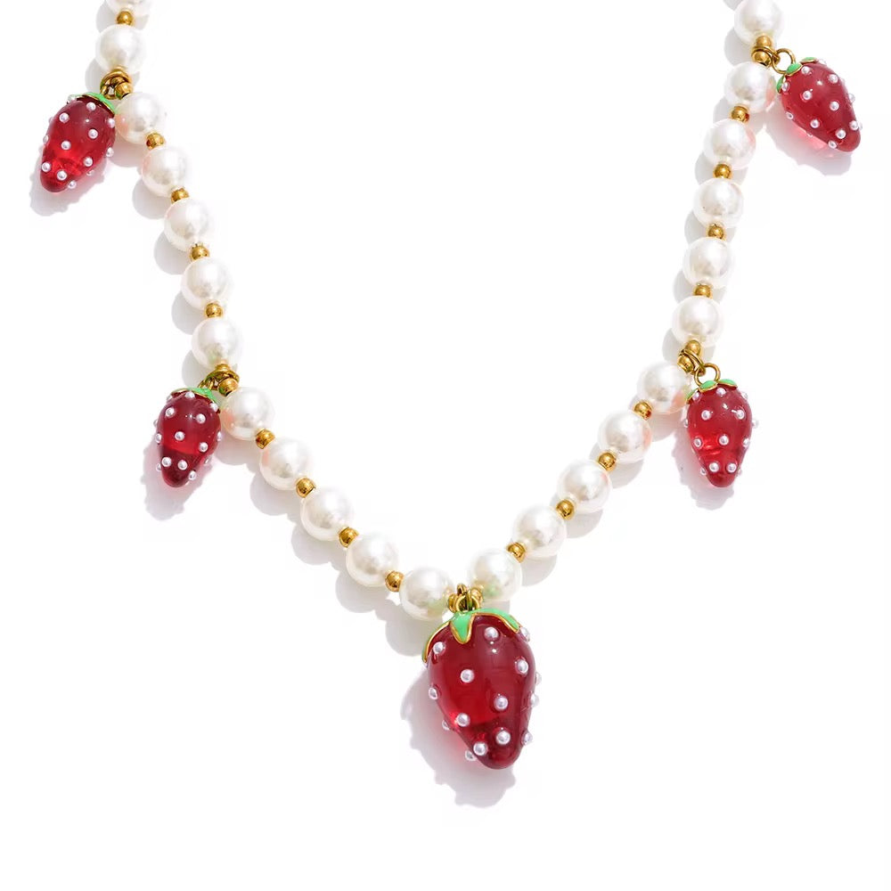 BERRY Charm Necklace