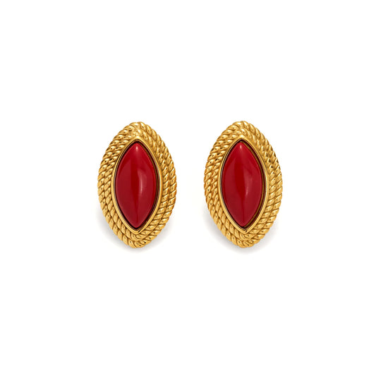 FORREST Earrings Red