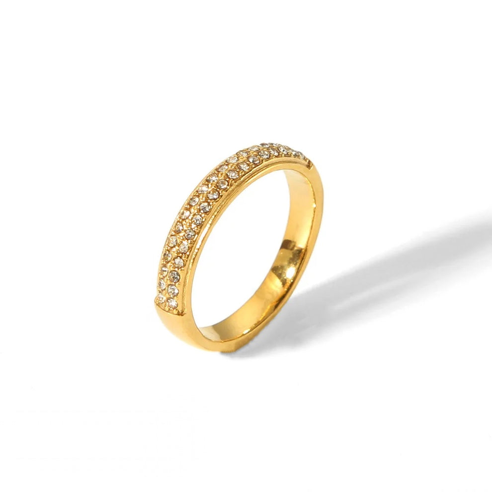 ACE Gold Stacking Ring – Confetti by J/A