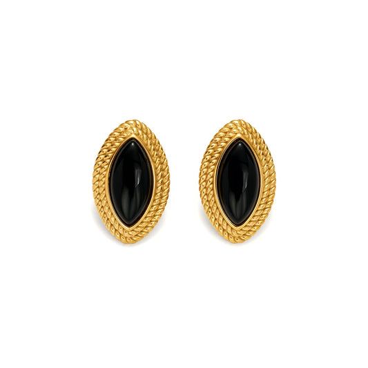 FORREST Earrings Black