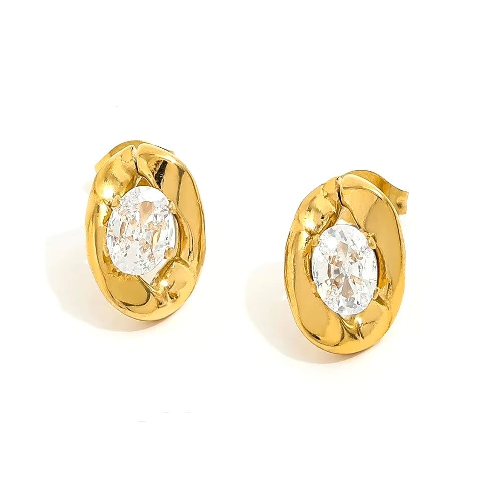 ELANNA Zircon Studs