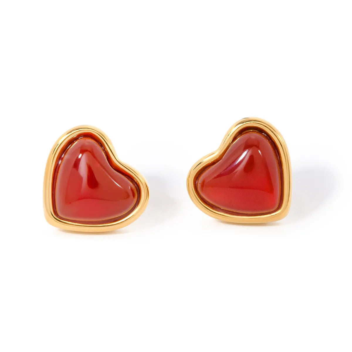 GAIA Heart Studs