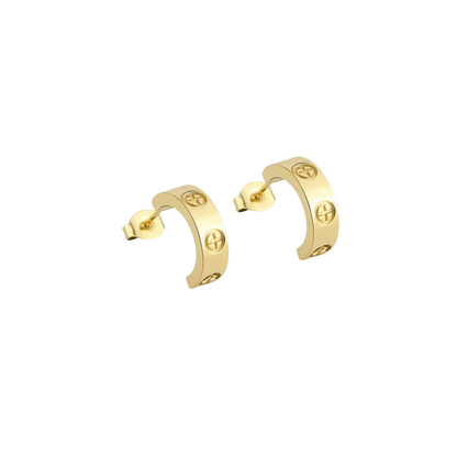 OTTO Gold Half Hoops