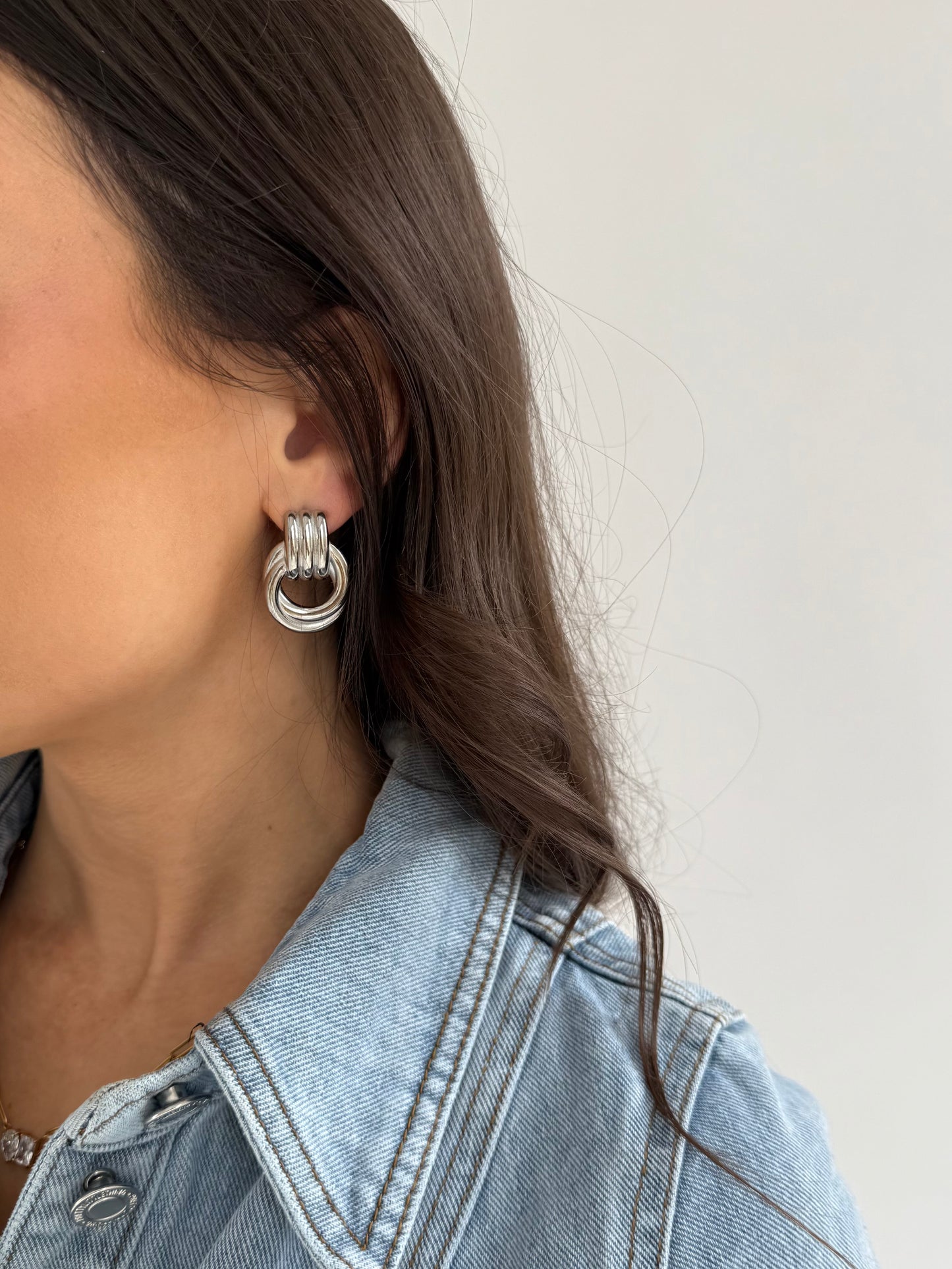 MOLLIE Silver Earrings