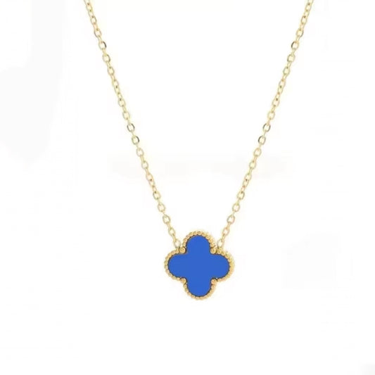 COLBIE Necklace Blue 18k Gold Plated