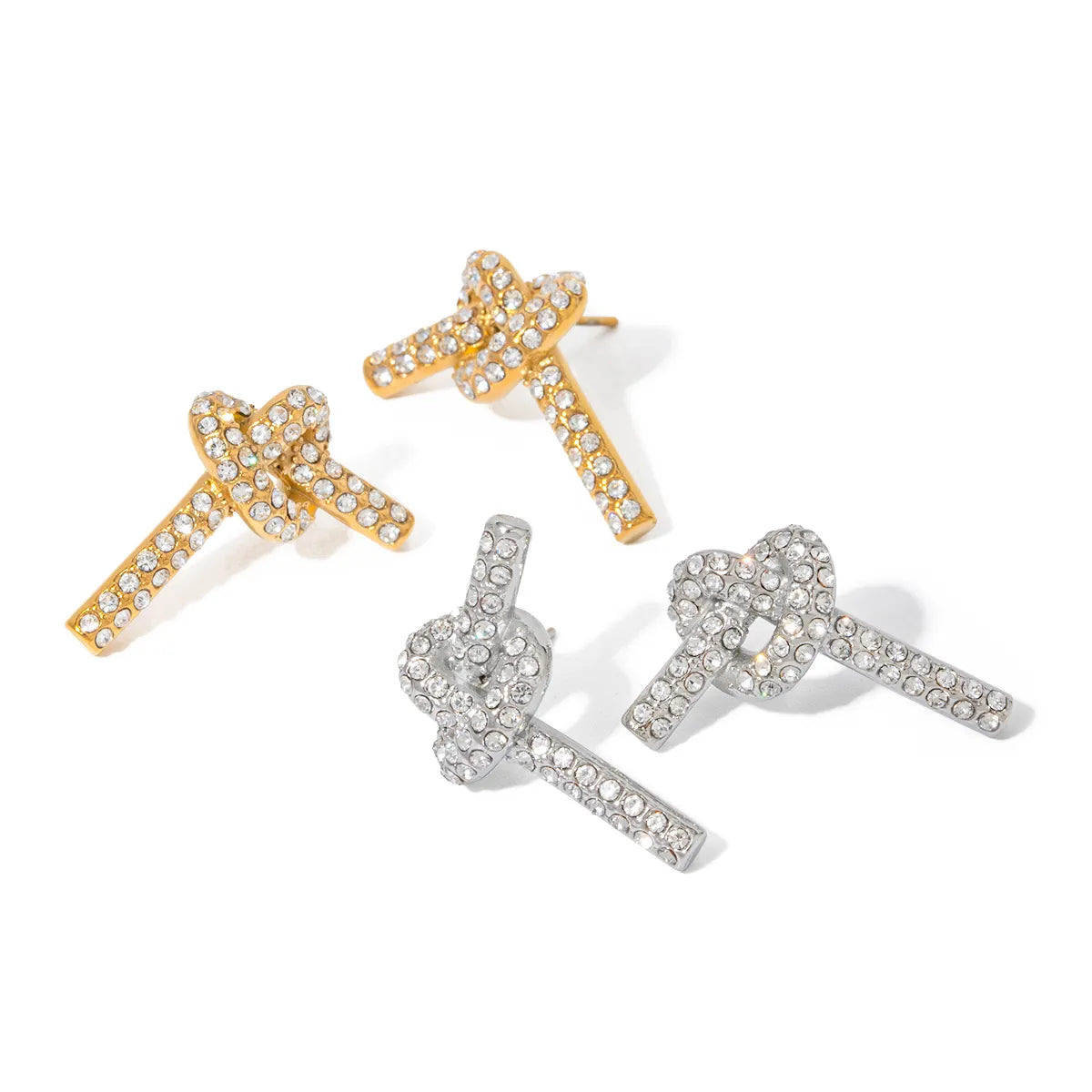 ELODIE Bow Knot Studs