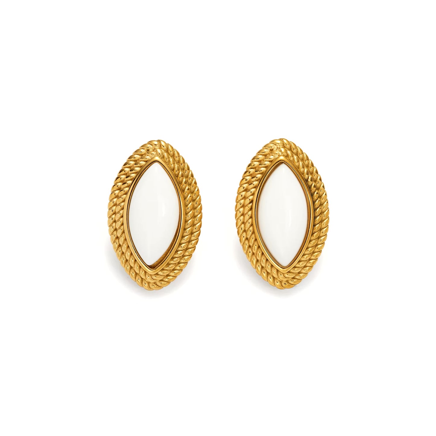 FORREST Earrings White