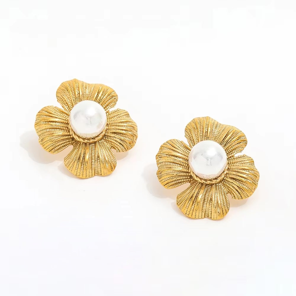 FLORENCE Floral Studs