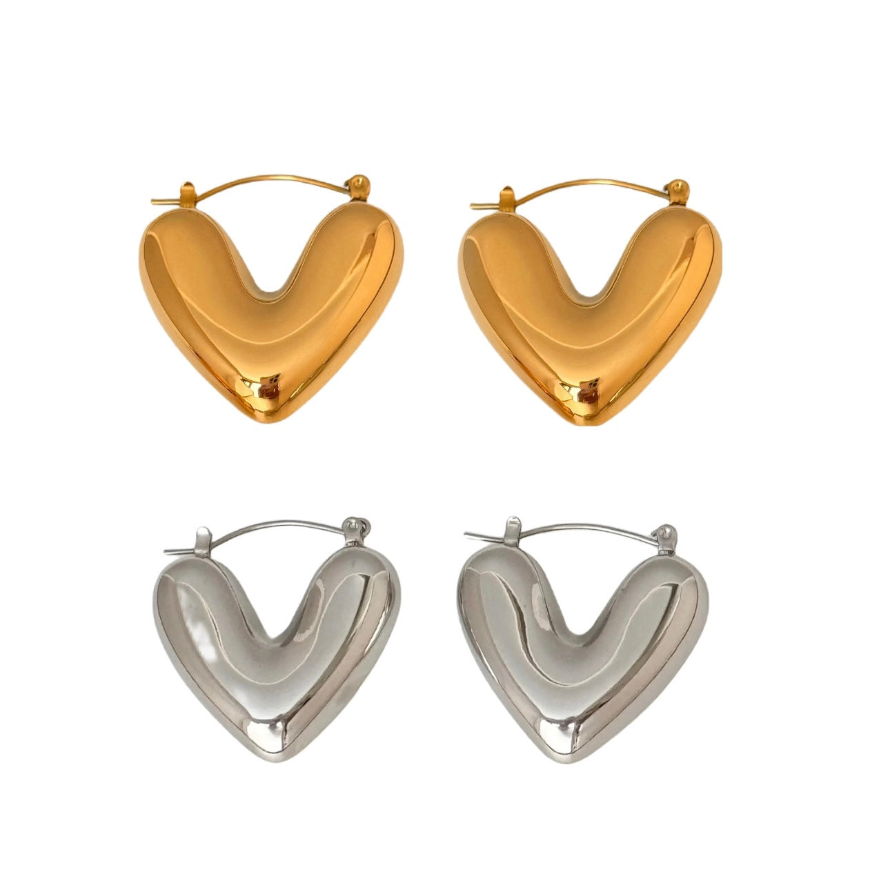 MARTHA Heart Earrings