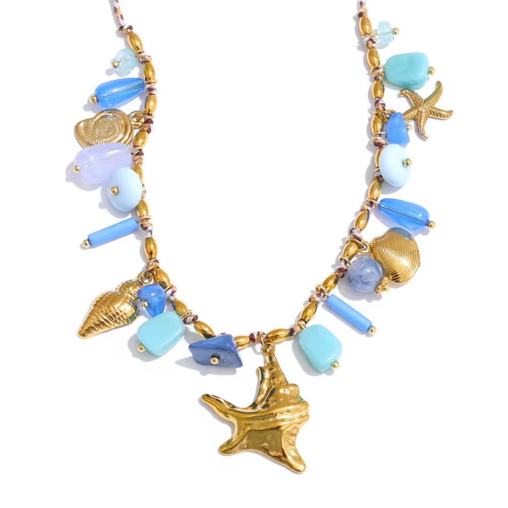 ESME Resin Shell Necklace